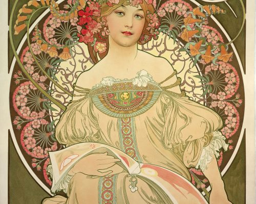 Alphonse Mucha, Bières de la Meuse, 1897 ©Mucha Trust 2025