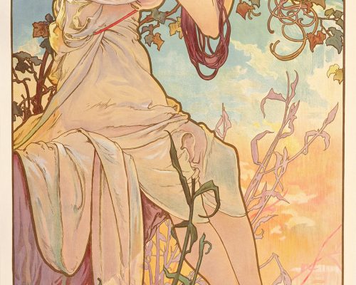 Alphonse Mucha, Le stagioni: Estate, 1896 © Mucha Trust 2025