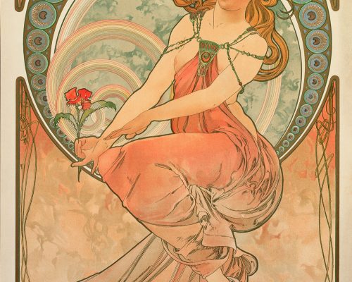 Alphonse Mucha, Le Arti: Pittura, 1898 © Mucha Trust 2025